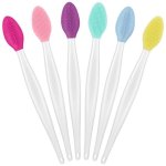 1PC Facial Cleansing Silicone Brush Face Scrub Blackhead Remove Nose Clean Brush Lip Exfoliating Skin Care Cleaning Tool