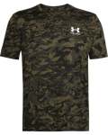 Men's Ua Abc Camo Short Sleeve - BLACK-001 Sm