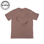 Crew Neck T-Shirt - Taupe - 5XL
