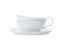 Maxwell & Williams Maxwell And Williams White Basics Gravy Boat And Saucer 550ML