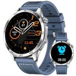 Blue Smart Watch Gift For Him Or Her With Health Tracking & Smart Alerts