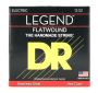 Dr Strings Legend Polished Flatwound Electric Guitar Strings - .012-.052