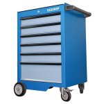 GEDORE 6-DRAWER Tool Trolley Powder-coated 1510 Empty 662792