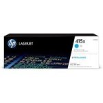 HP 415X High Yield Cyan Original Laserjet Toner Cartridge