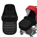 Universal Stroller Footmuff For Baby Winter Baby Stroller Bunting Bag Warm Soft Ultra-fine Fleece Stroller Sleeping Bag For Cold