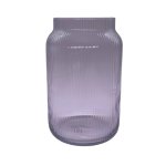 Jarid Clear Vase 12.8X26CM