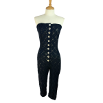 LaCie Lace Boobtube Jumpsuit - XS