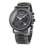 Luxury Wooden Stainless Steel Men's Watch Q26-1