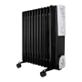 Mellerware Mohabi 2500 11 Oil Fin Steel Heater Black 2500W