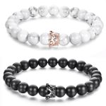 Herjewellery Couple Crown Bracelets