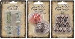 Tim Holtz Idea-ology Conservatory Trick Or Treat & Skulls Halloween 2024-3 Item Bundle