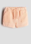 Cotton Shorts - Peach