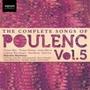 The Complete Songs Of Poulenc   Cd