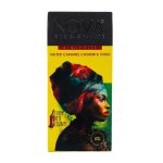 Nova Artisanal Tempered Chocolate - Dark With Salted Caramel Cashew & Chilli - Slab 100G