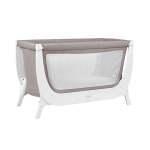 Baby Air Bedside Crib - Stone Grey