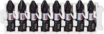 Bosch Professional Screwdriver Bit Pack PZ2 Pick & Click Impact Control 8PC