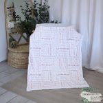 Fleece Blanket Name Blanket Pink