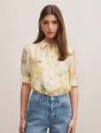 Finley Printed Blouse - 16 Saffia Ditsy