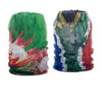 Protea And Flag Puzzle Tubular Scarf Set Of 2