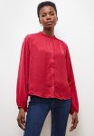 Edit Mandarin Bell Sleeve Blouse - Persian Red