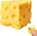 Cube Cheese Squeeze Squishy Toy 6.5CM X 6.5CM