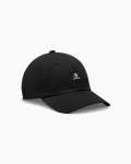 Converse Unisex Star Chevron Baseball Cap In Black - Black Onesize