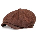 Men's Retro Linen Breathable Baseball Cap For Spring And Summer Casual Wear