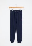 Boys Basic Emb Fleece Jogpant - Navy