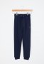 Boys Basic Emb Fleece Jogpant - Navy