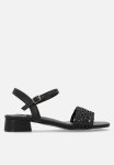 Madison Georgia Block Heel - Black