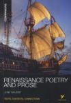 York Notes Companions: Renaissance Poetry And Prose Paperback