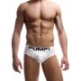 Pump Hollow Mesh Briefs White