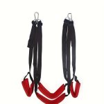 1PC Yoga Hanging Straps With 4 5 Belts Adjustable Fitness Pilates Swing