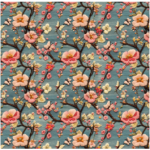 Printed Runner Summer Blossom