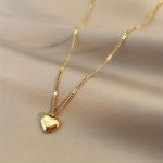 Trendy Heart Necklace Wedding Dinner Party Jewelry Banquet And Birthday Gift Halloween Gift Christmas Gift