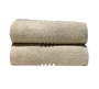 's Hotel Collection 600GSM Hand Towels - Tapioca - 02 PC Pack
