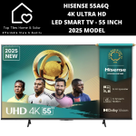 Hisense 55A6Q 4K Uhd LED Smart Tv - 55 Inch 2025 Model