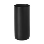 Toothbrush Cup In Corrosion Resistant And Scratch Proof Black Modo
