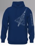 Mirage III Ez Blueprint Hoodie