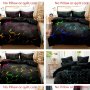 2/3PCS 3D Printed Duvet Cover Set With Pillowcases No Filler Geometric Honeycomb Pattern Soft Microfiber Bedding For Bedroom Guestroom Decor