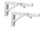 Shelf Brackets Folding Stainless Steel Assorted Sizes
