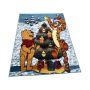 Winnie The Pooh Cartoon Rug - 180 X 133 Cm