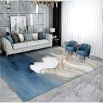 Smte 200CM By 150CM Modern 3D Geometric Design Area 21 Rug With Keychain