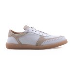 Penelope White Multi - White Multi 42 Leather suede