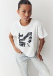 Printed T-Shirt - Cream & Kodak