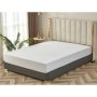 Rey& 39 S Fine Linen - Fitted Sheet - 100% Cotton - 200 Thread Count - White - Double
