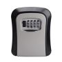 1 Pcs Key Safe Lock Box Wall Mounted 4 Digit Secure Key Storage Organizer
