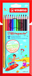 Aqua Colour Watercolour Pencils 12'S