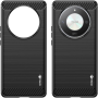Carbon Fiber Back Cover Case Compatible With Honor X9B 5G - Black