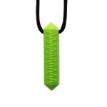 Sensory Chewable Necklace Crystal - Green